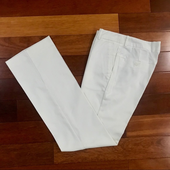H&M White Women’s Slack Pants EUC - Picture 1 of 8